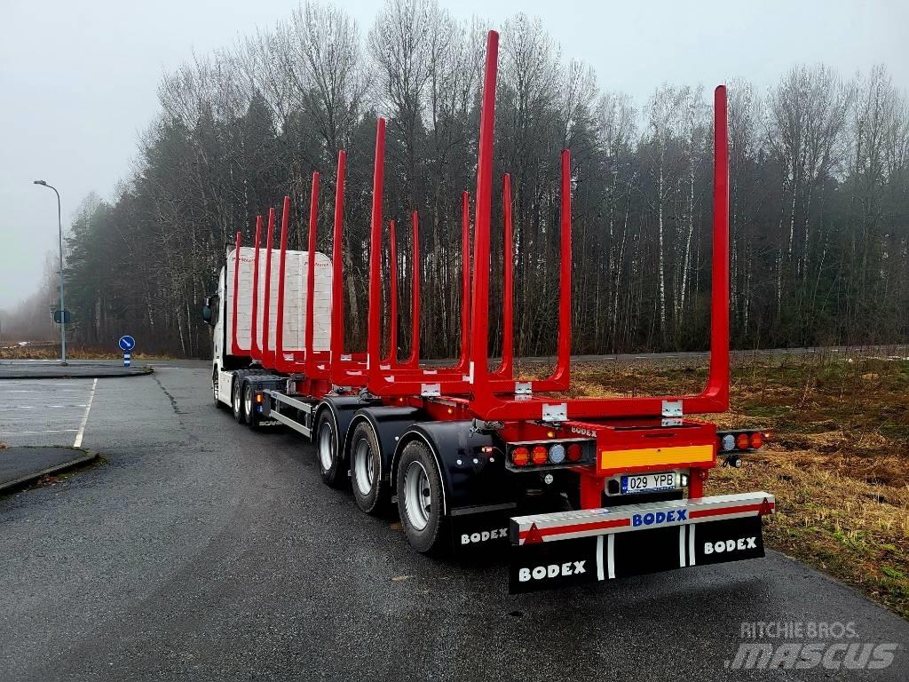 Bodex KIS3 Tømmerhengere semi