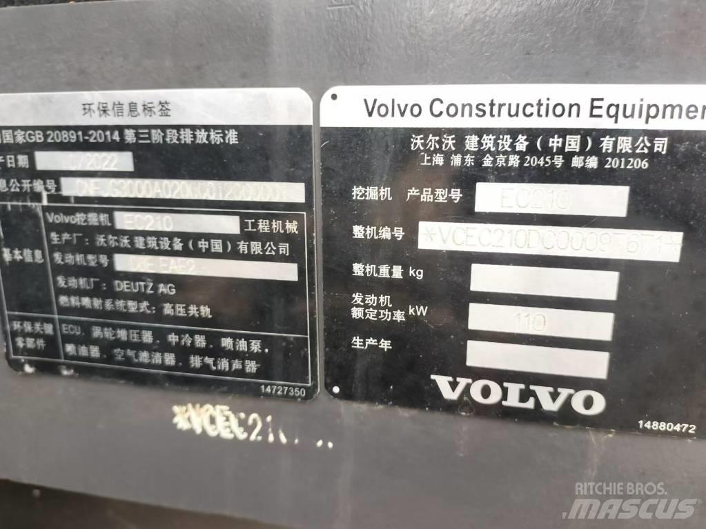 Volvo EC 210 Beltegraver