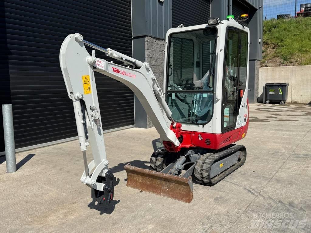 Takeuchi TB 216 Minigravere <7t
