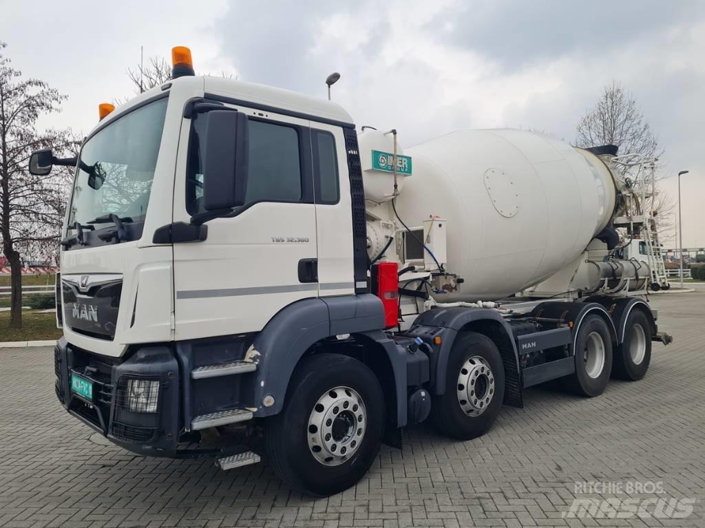 MAN 32.360 / IMER 9 m3 Betongbiler