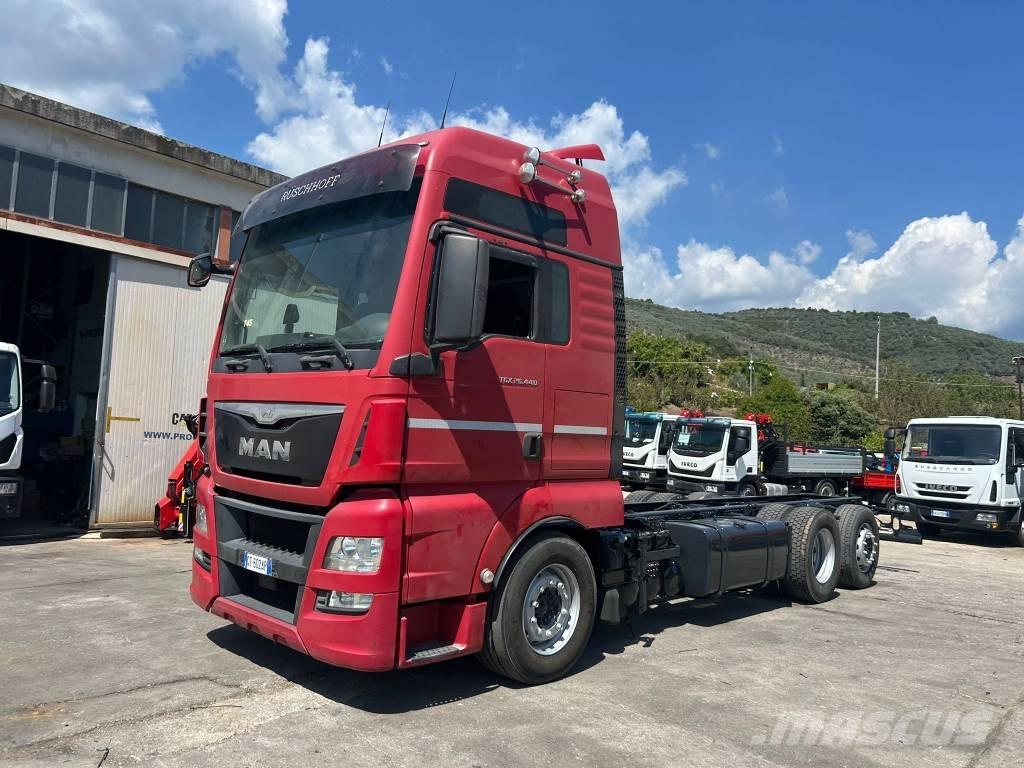 MAN TGX 26.440 Flatvogn med vinsj