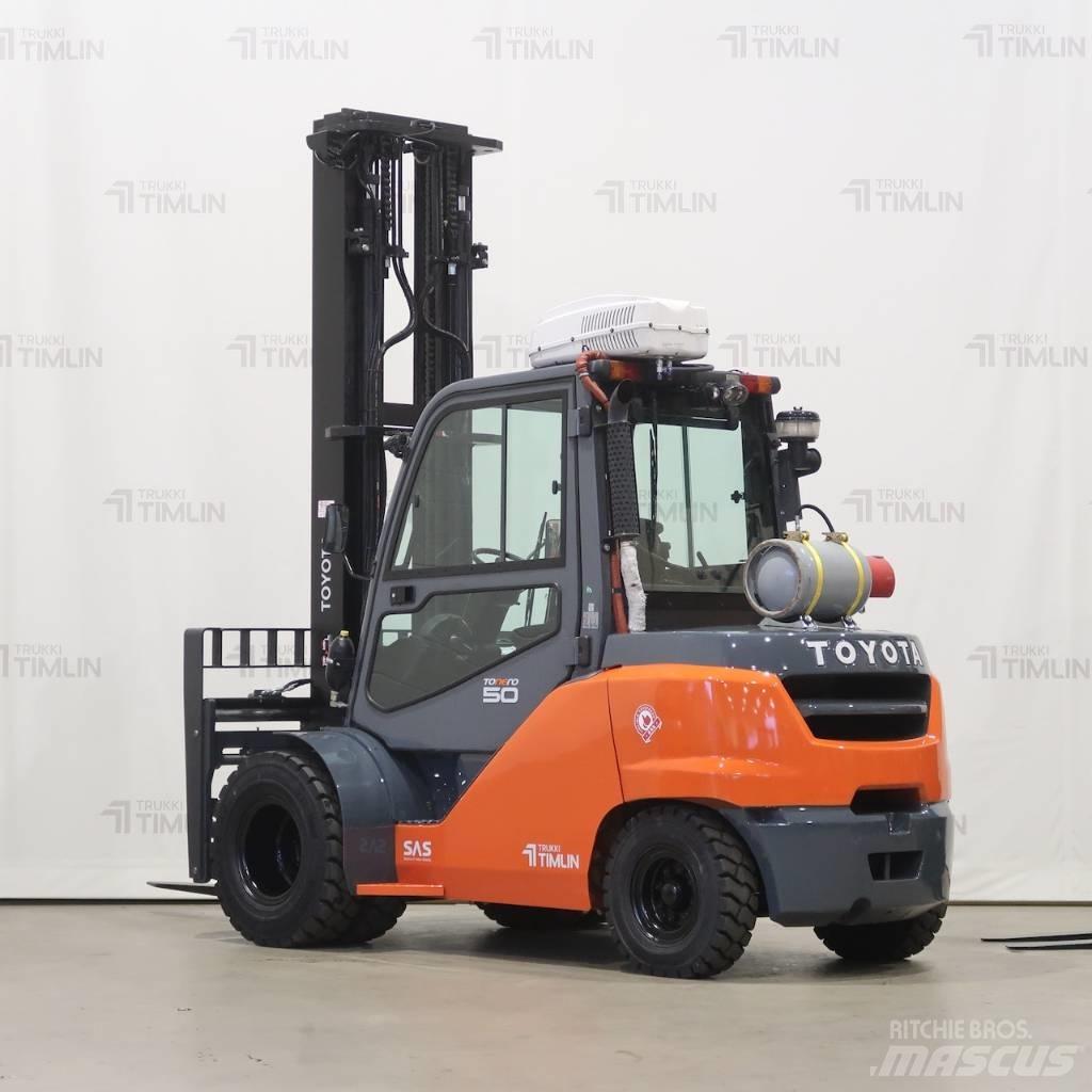 Toyota 8FG50N Propan trucker