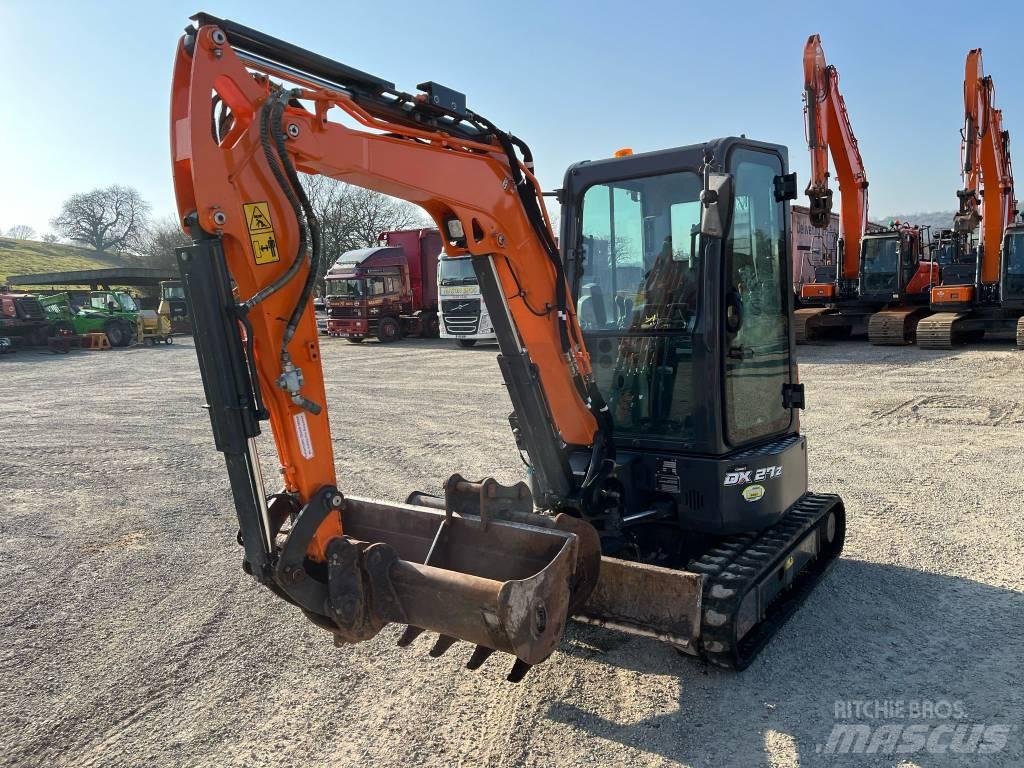 Doosan DX27z-7 Minigravere <7t