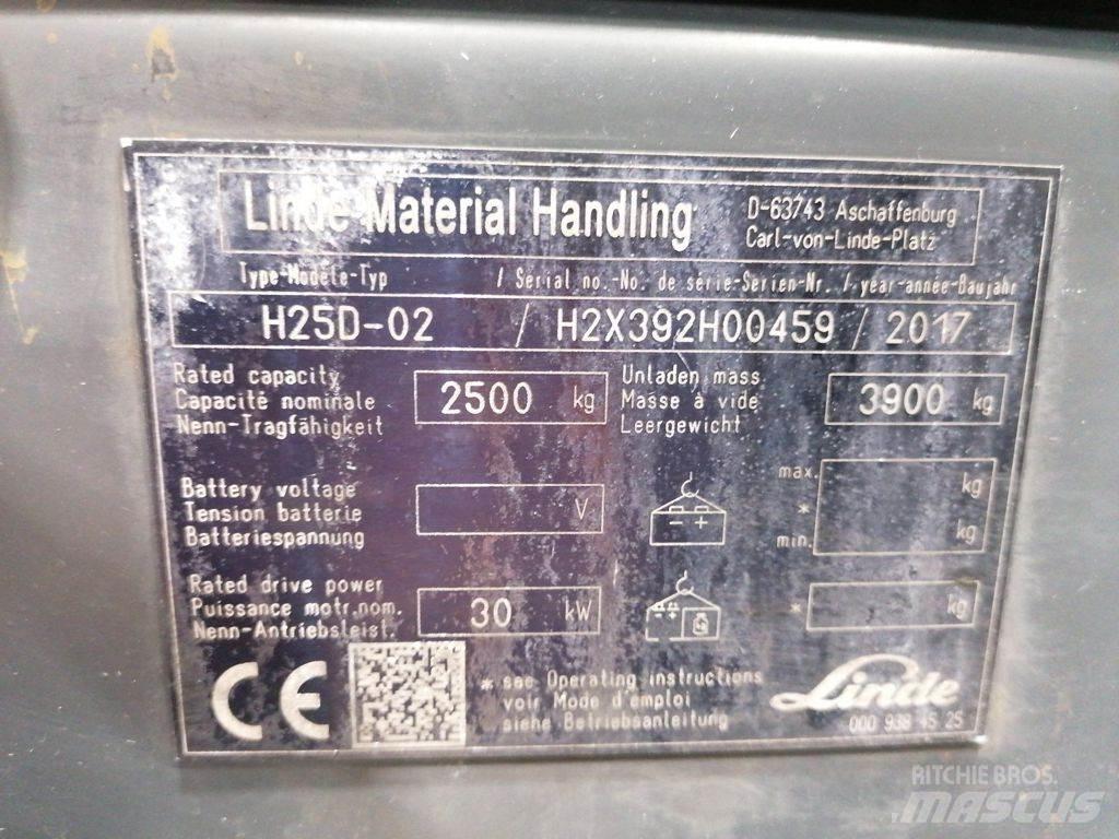 Linde H25D-02 Diesel Trucker