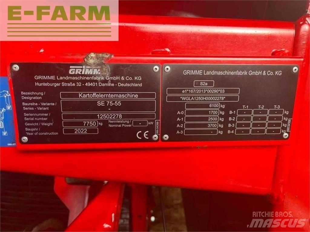Grimme se 75-55 sb Potetopptakere