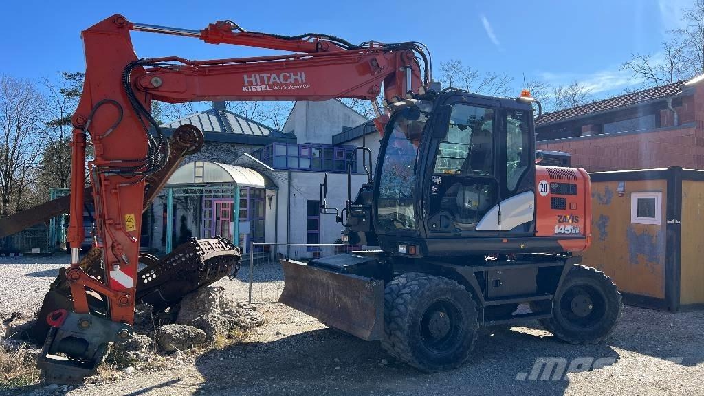 Hitachi ZX 145 W-6 Hjulgravere