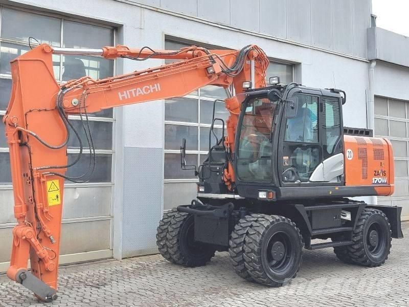 Hitachi ZX 170 W-6 Hjulgravere