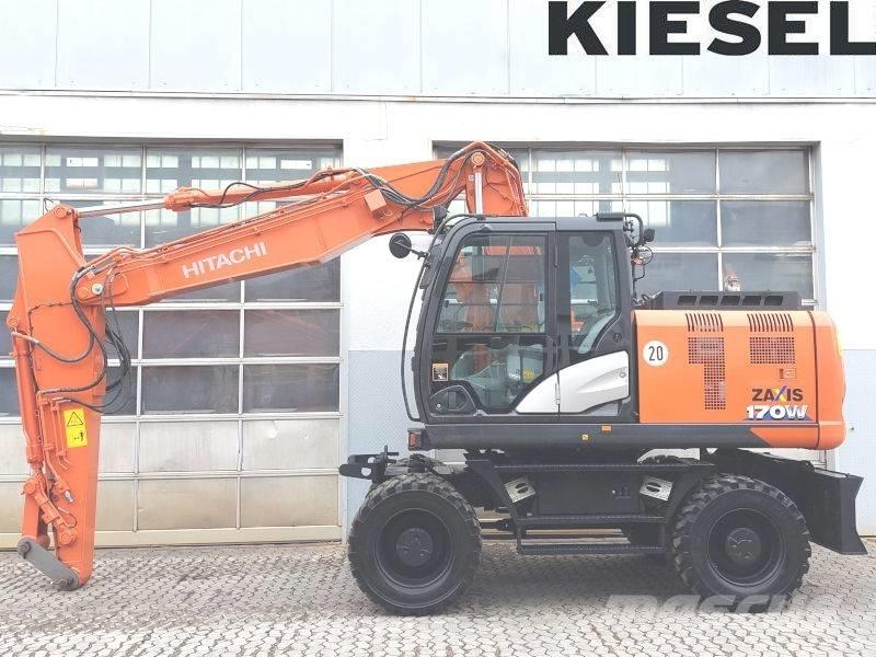 Hitachi ZX 170 W-6 Hjulgravere