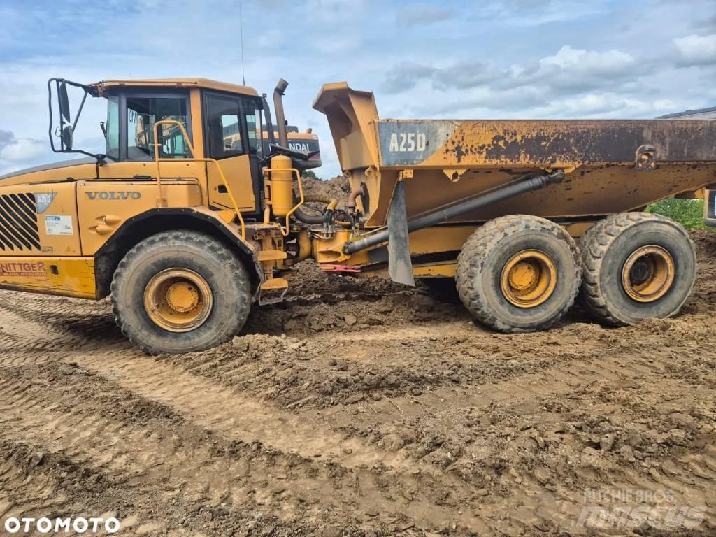 Volvo A 25 D Rammestyrte Dumpere
