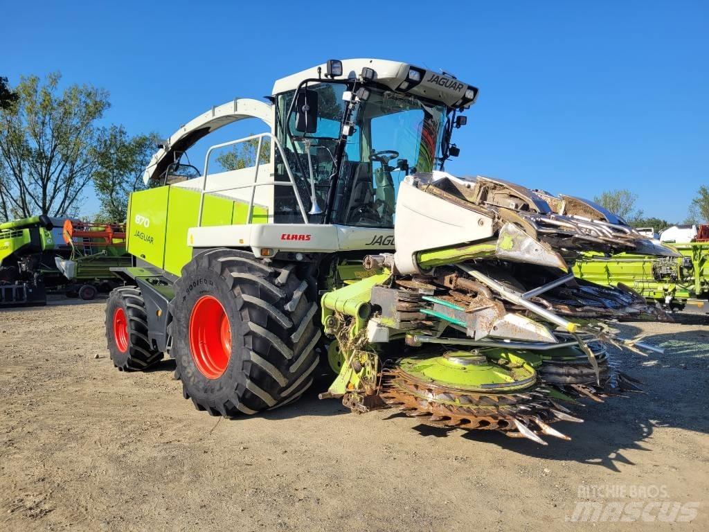 CLAAS Jaguar 870 Selvdrevne fôrhøstere