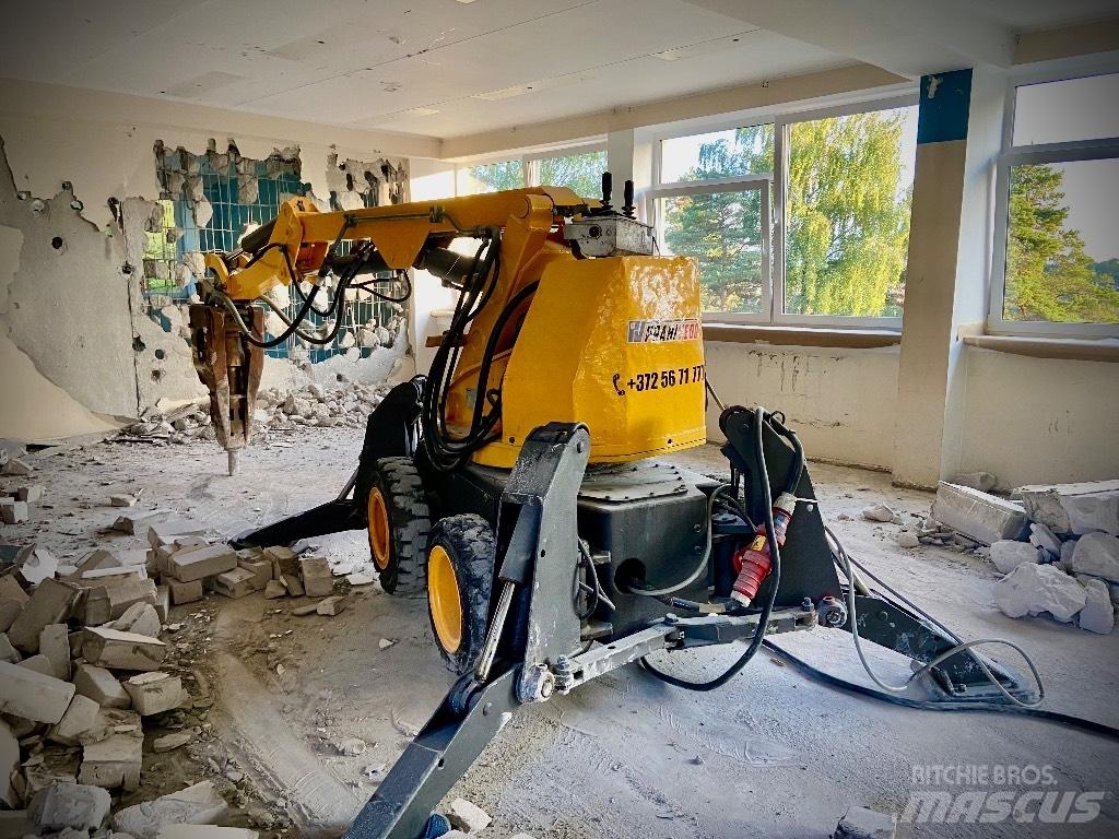 Brokk 250 Gravemaskiner for riving
