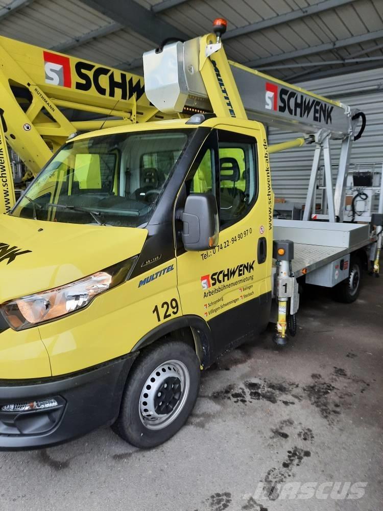 Multitel MJE 250 3.5 Bilmontert lift