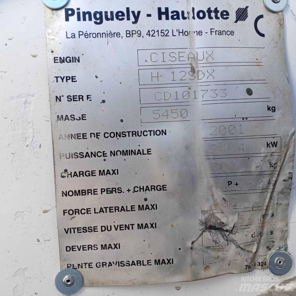 Haulotte H 12 SDX Sakselifter