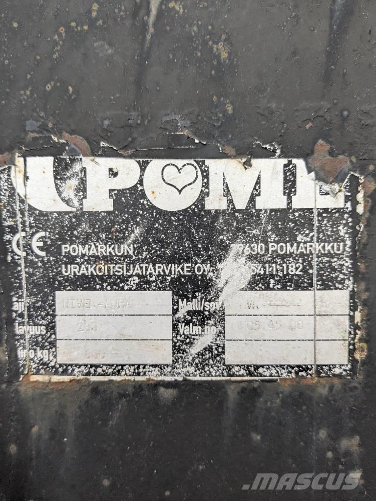 Pome Nivel Aura 280 Snøploger- og skjær