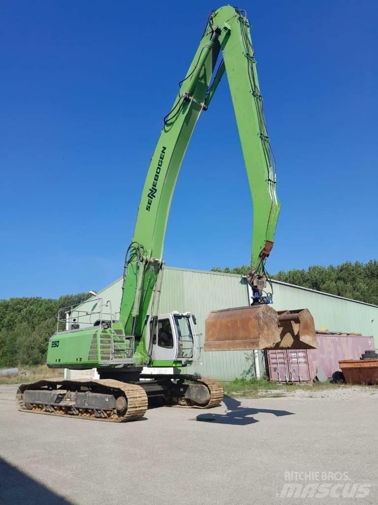 Sennebogen 850 Gravemaskiner for avfallshåndtering