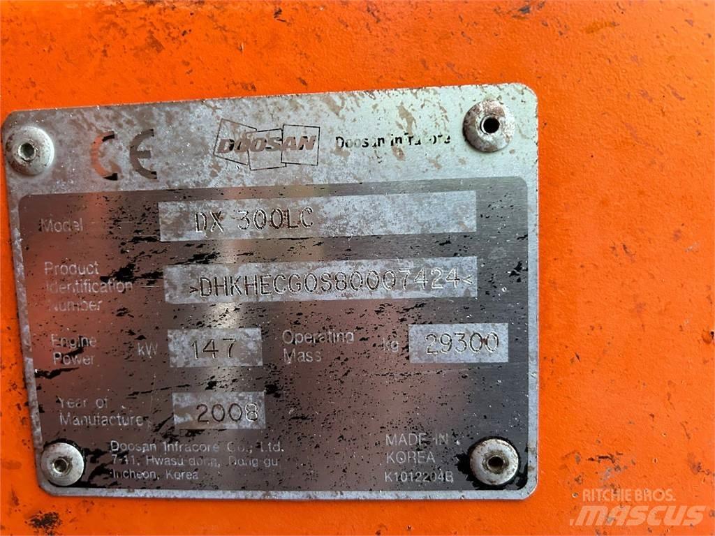 Doosan DX300LC Gravemaskiner med lang bom
