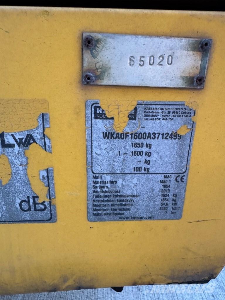 Kaeser M 80 Kompressorer