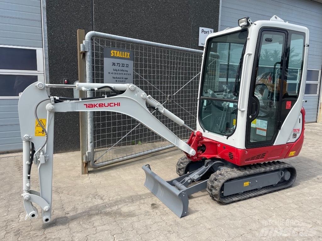Takeuchi TB216 Minigravere <7t