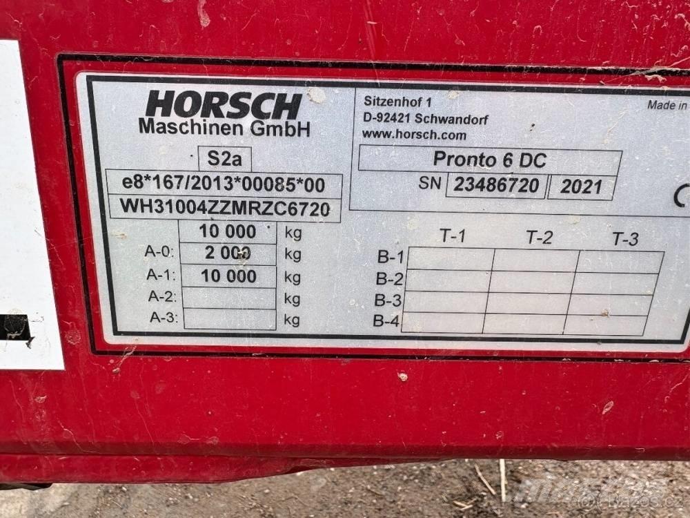 Horsch Pronto 6 DC Kombinerte såmaskiner