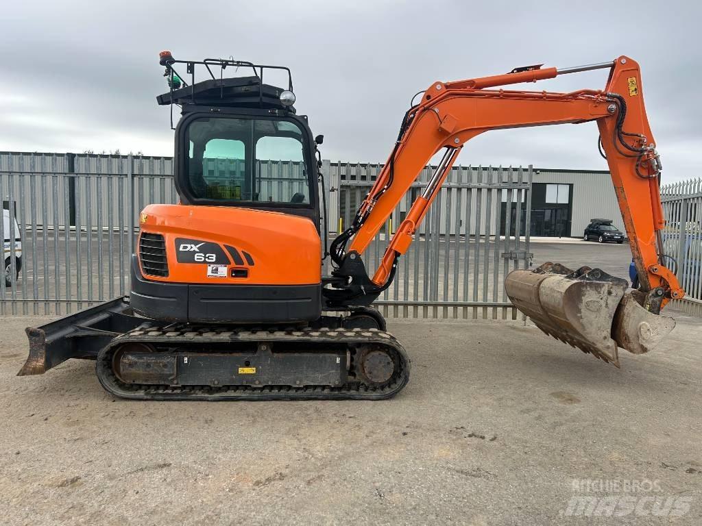 Doosan DX 63-3 Beltegraver