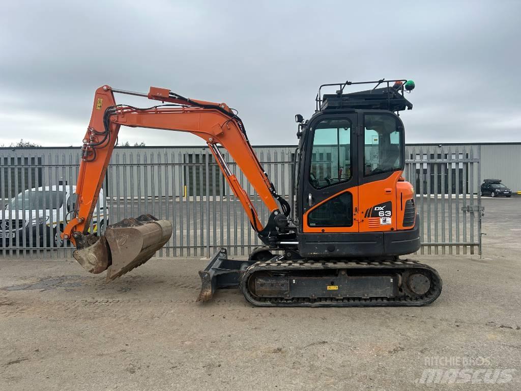 Doosan DX 63-3 Beltegraver