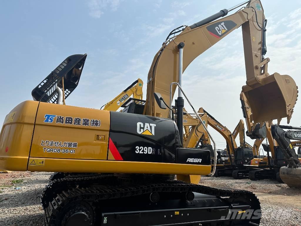 CAT 329D2 Beltegraver