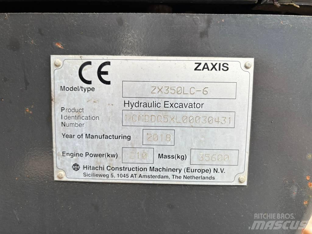 Hitachi ZX 350 LC-6 Beltegraver