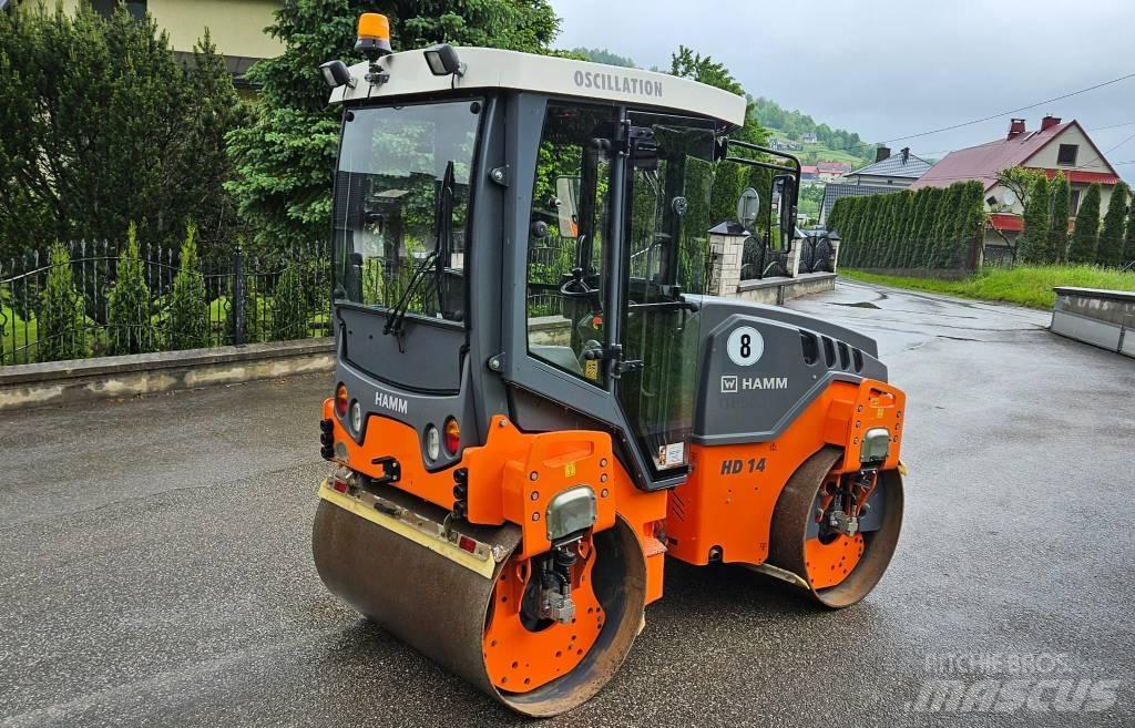 Hamm hd 14 vo Tandem Valser