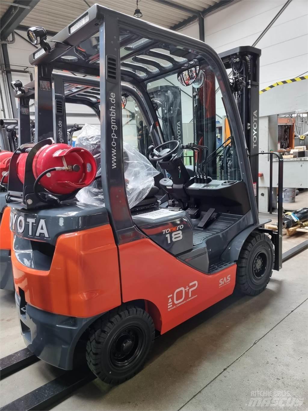 Toyota 02-8FGF18 Propan trucker