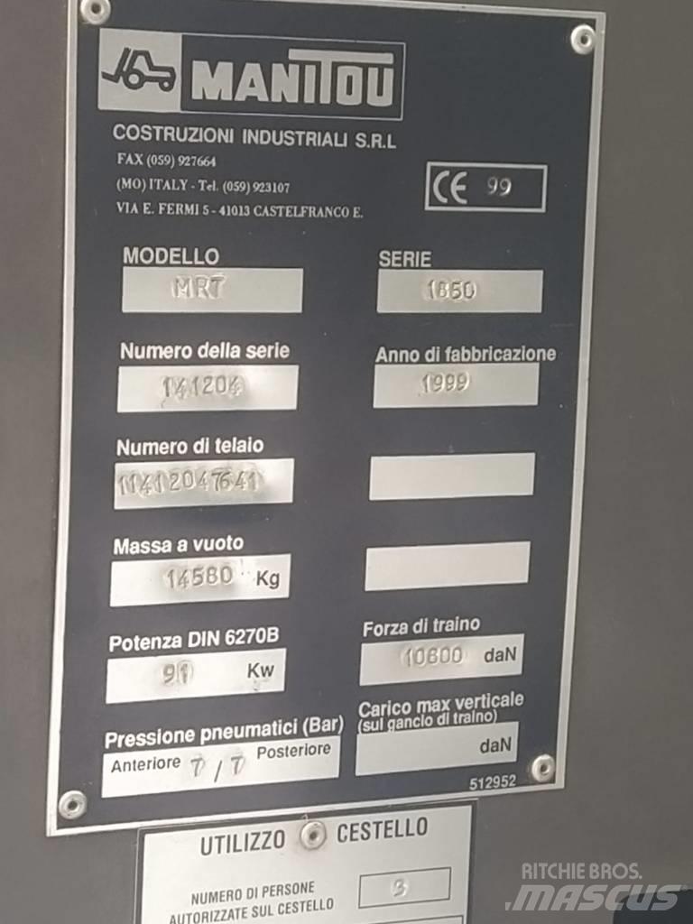 Manitou MRT 1850 Teleskoplastere