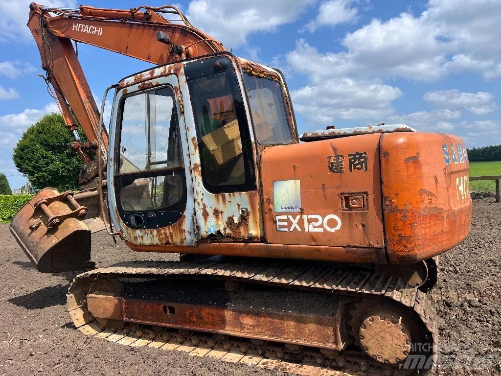 Hitachi EX 120-5 Beltegraver