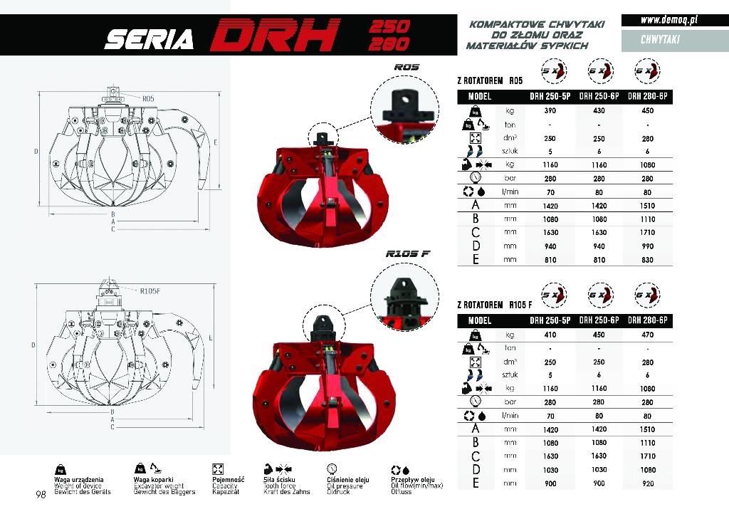  DEMOQ DRH280-6P Gripere