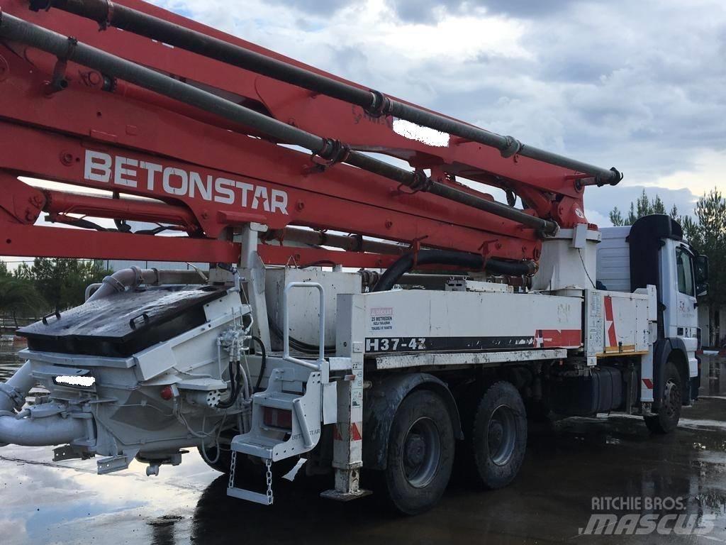 Betonstar 37M-4Z Betongpumpe biler
