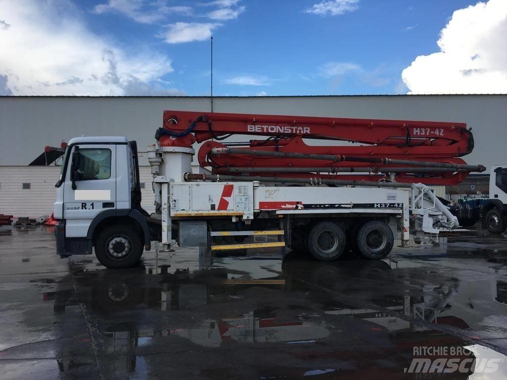 Betonstar 37M-4Z Betongpumpe biler