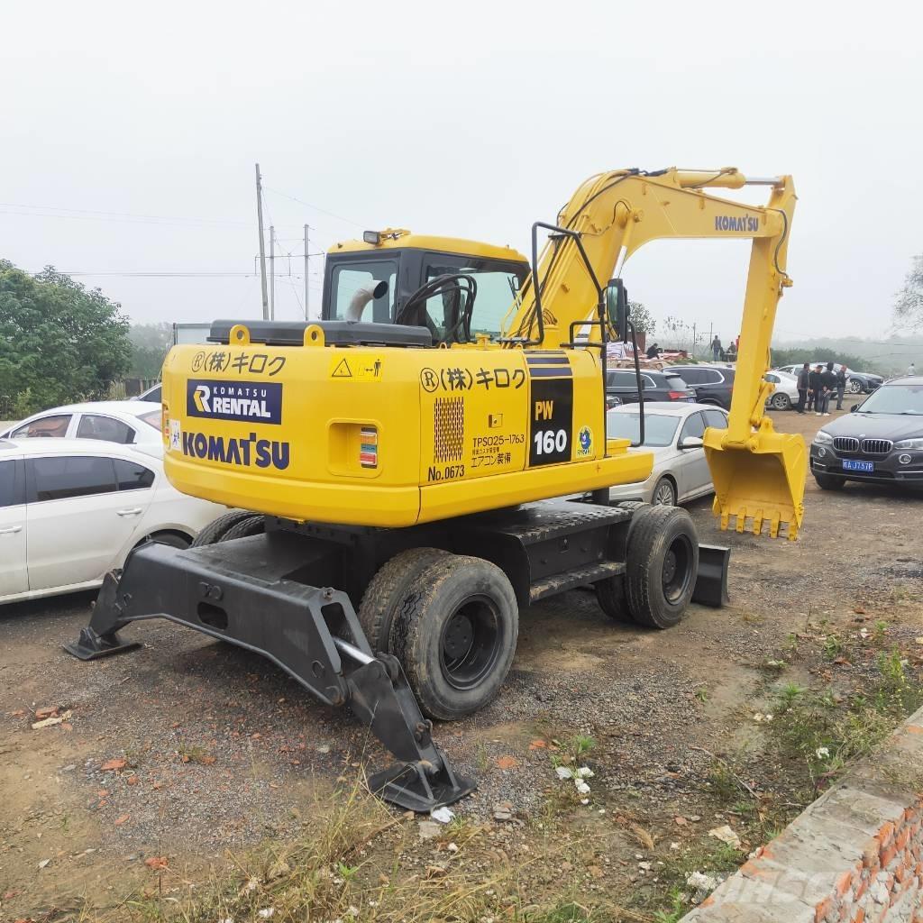 Komatsu PW160W-7 Hjulgravere