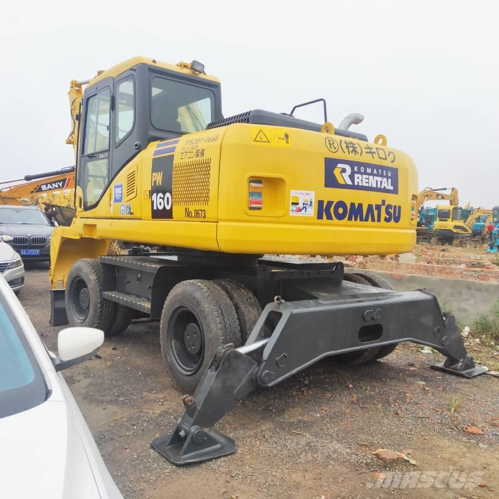 Komatsu PW160W-7 Hjulgravere