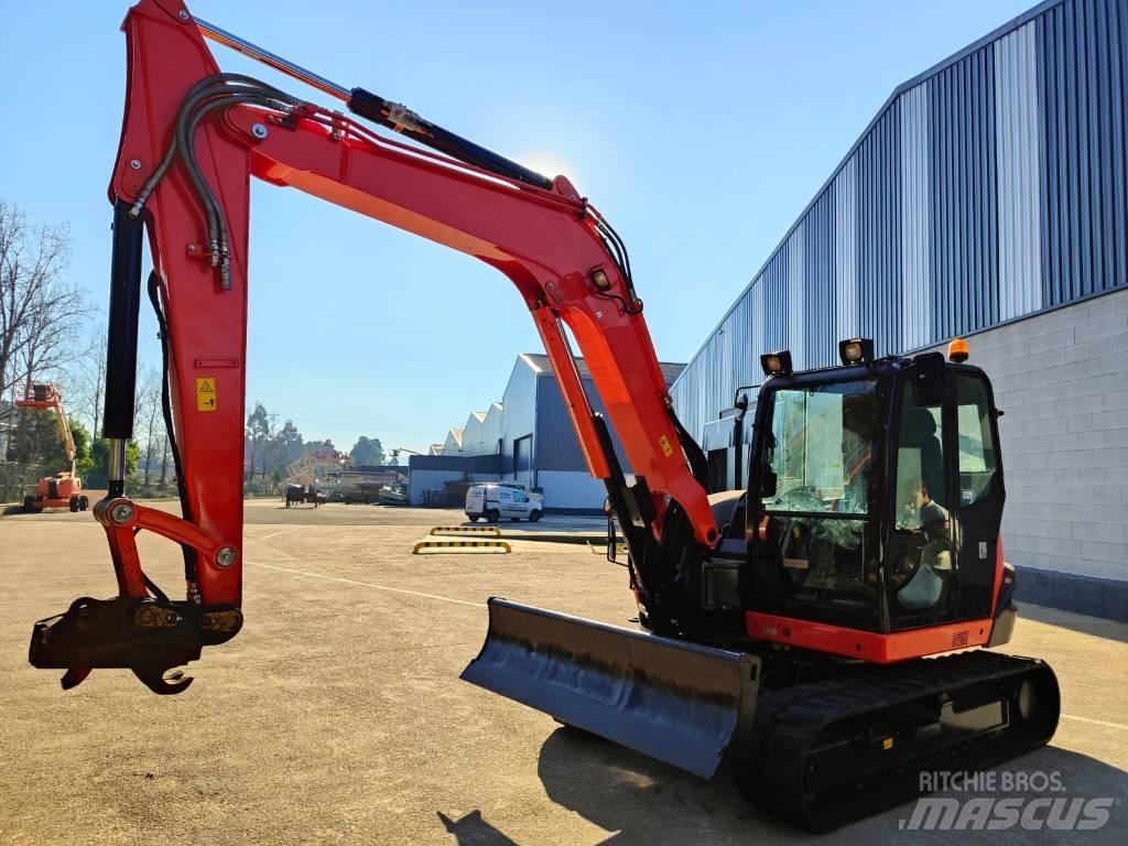 Kubota KX080-4a2 Midigravere 7 - 12t