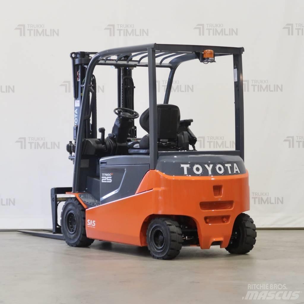 Toyota 8FBMT25 Elektriske trucker