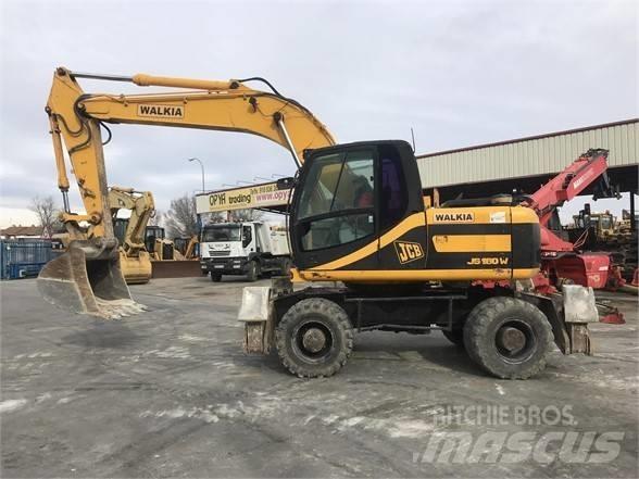 JCB JS 160 W Hjulgravere