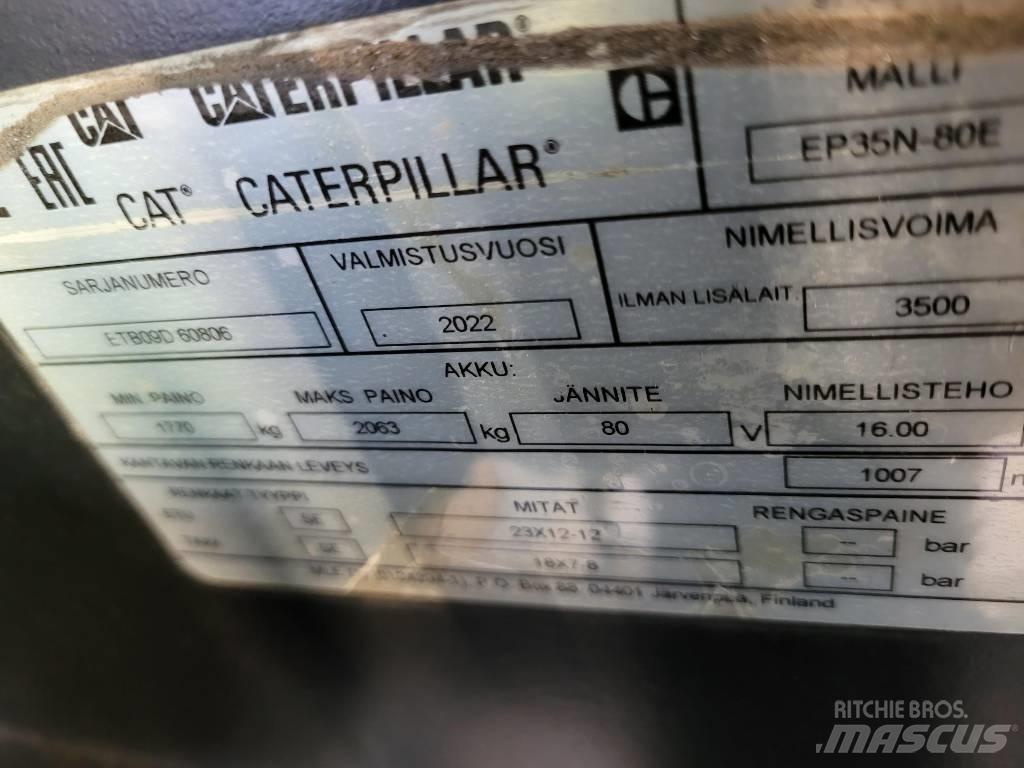 CAT EP35N Elektriske trucker