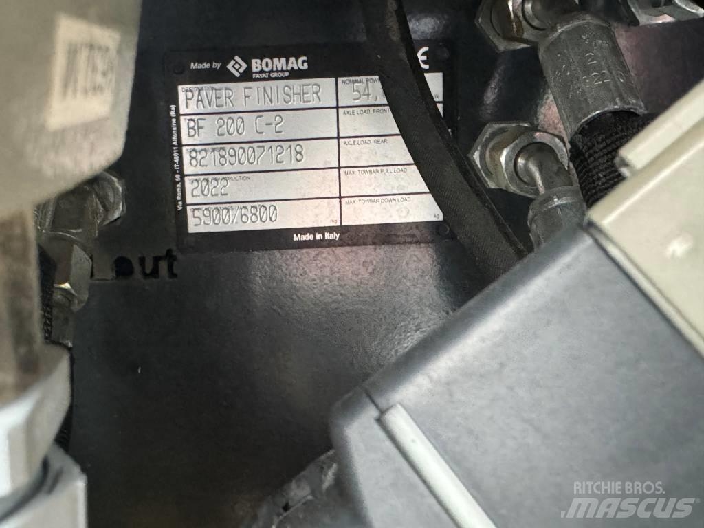 Bomag BF200C-2 Asfaltutleggere