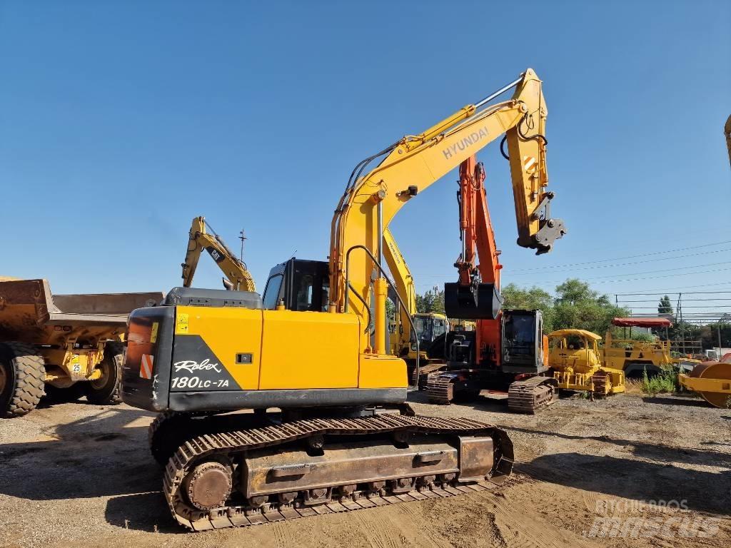 Hyundai R180LC-7 Beltegraver
