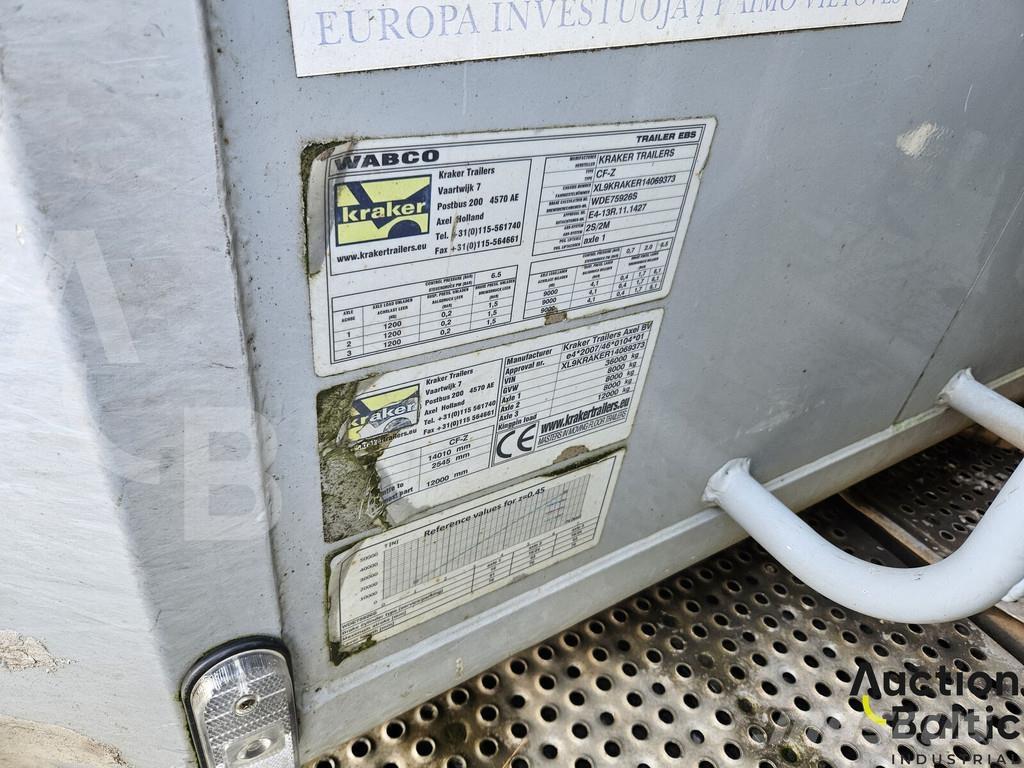 Kraker CF200 Gardintrailer