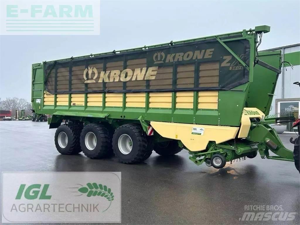 Krone zx 560 gl Andre semitrailere