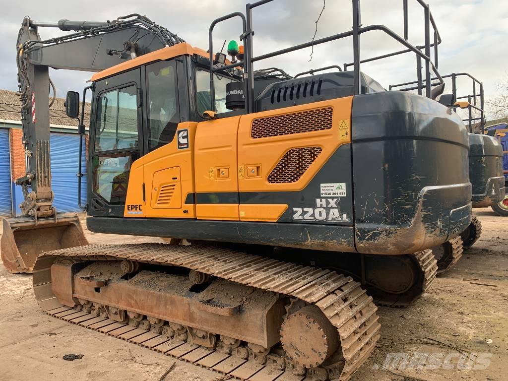 Hyundai HX220A L Beltegraver