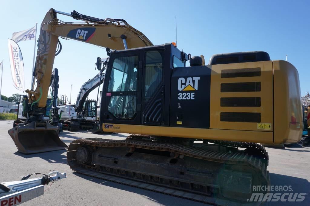 CAT 323EL *Uthyres* Beltegraver