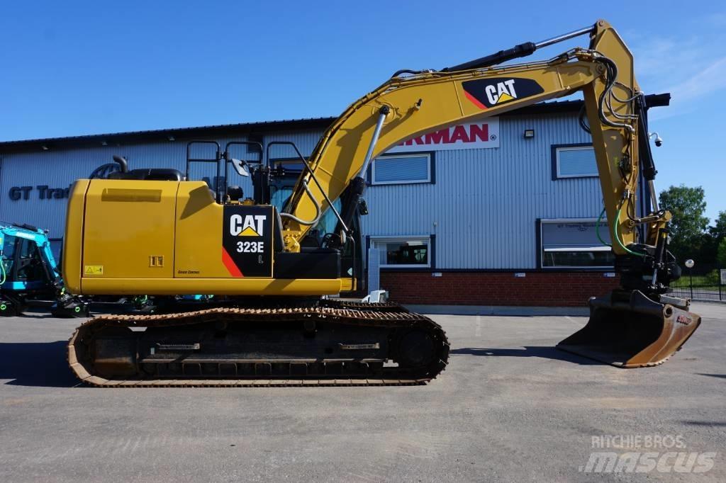 CAT 323EL *Uthyres* Beltegraver