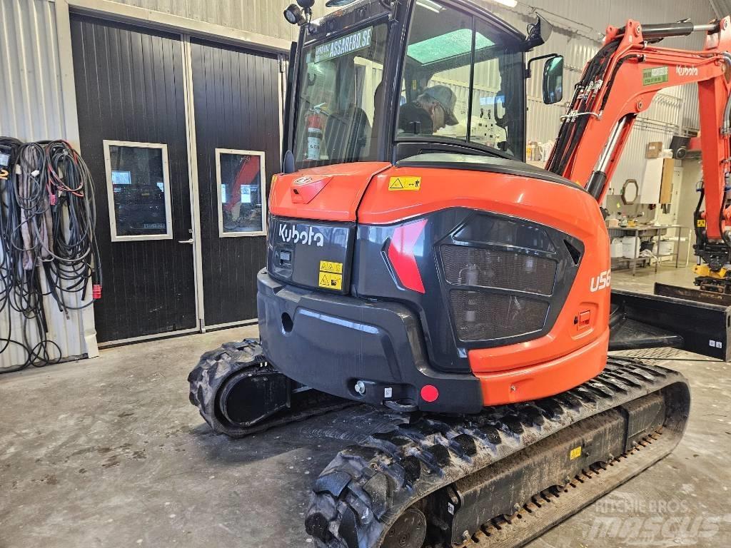 Kubota KX U56-5 Minigravere <7t