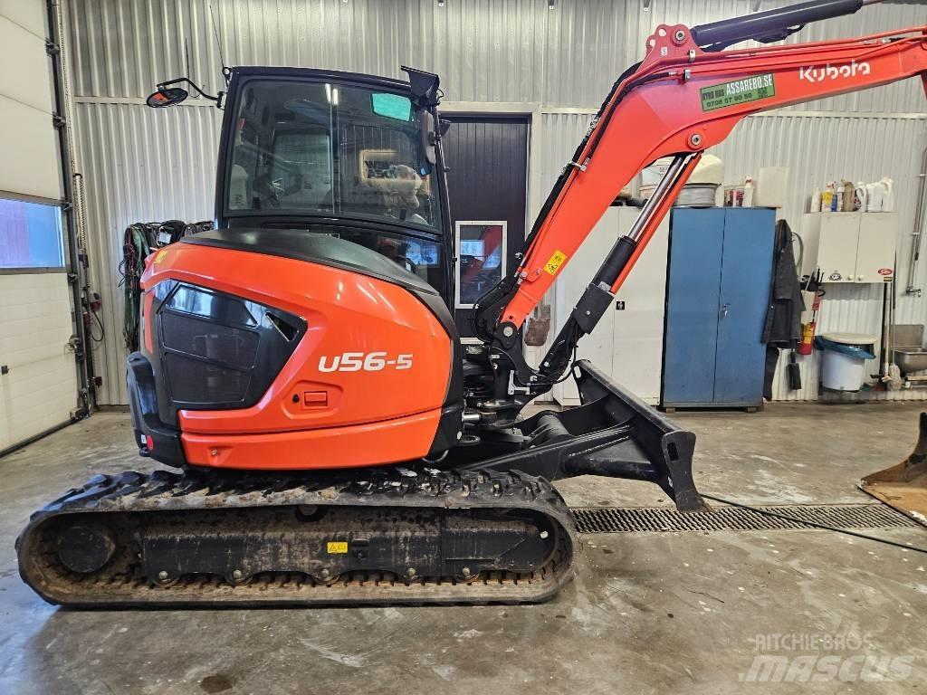 Kubota KX U56-5 Minigravere <7t