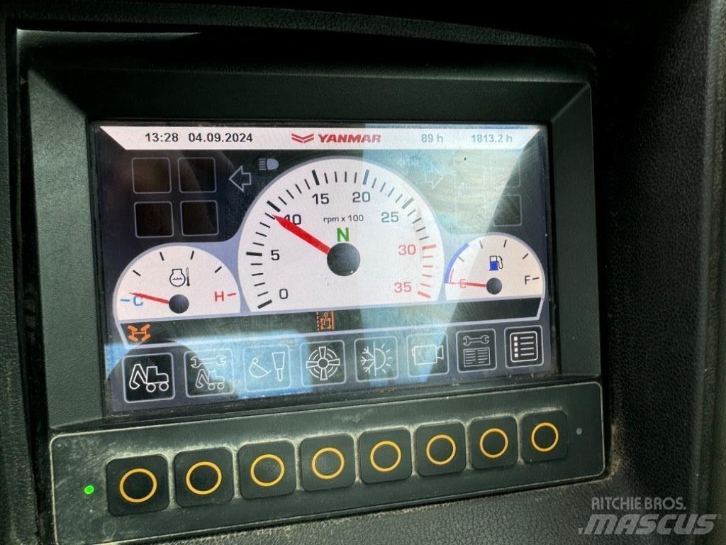 Yanmar B95W (40744) Hjulgravere